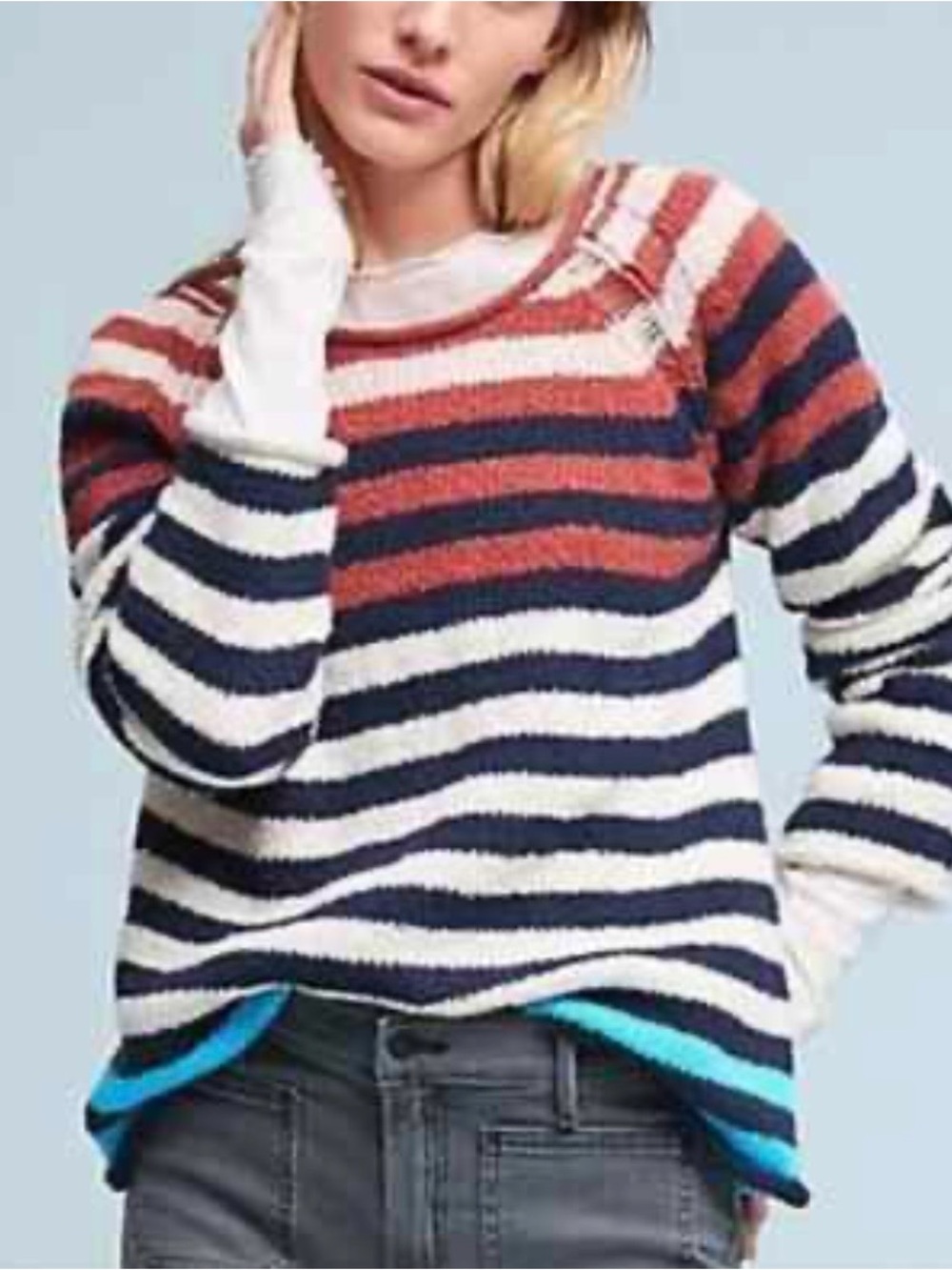 Anthropologie Moth Ame sweater 18” p2p - Picture 1 of 11
